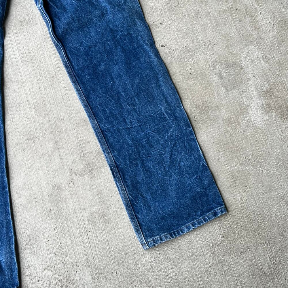 Carhartt blue denim jeans double knee work wear carpenter pants - Picture 10 of 10